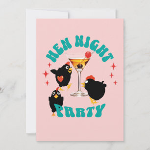 Personalisiert Hen Night Party Funny Bachelorette Einladung