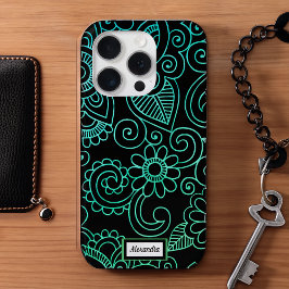 Personalisiert Henna Yoga Pattern Case-Mate iPhone Hülle