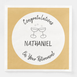 Personalisiert Herzlichen Glückwunsch zu Ihrer Pen Serviette