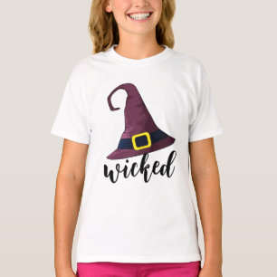 Personalisiert, Hexenhut, lustiges Halloween T-Shirt