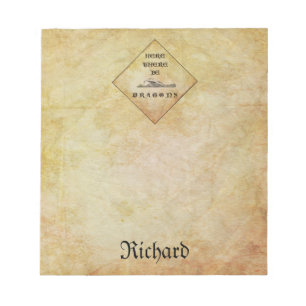 Personalisiert Hier gibt es Dragae Notepad Notizblock