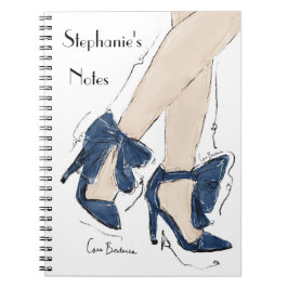 Personalisiert High Heels Mode Notizblock