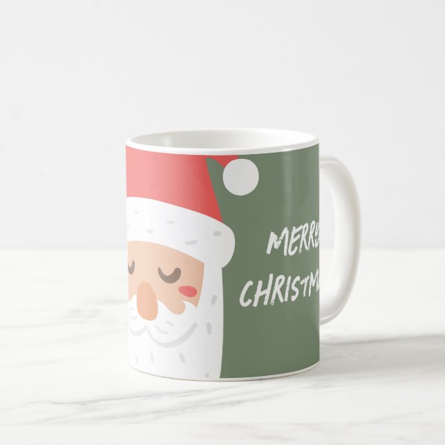 Personalisiert Ho ho ho frohe Weihnachten Weihnach Kaffeetasse (VorderseiteRechts)