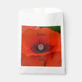 Personalisiert Hochzeitsmohn Geschenktütchen