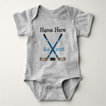 Personalisiert Hockey Baby Name Birth Year Geboren