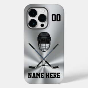 Personalisiert, Hockey-Telefonfälle, neu für älter Case-Mate iPhone 14 Pro Hülle