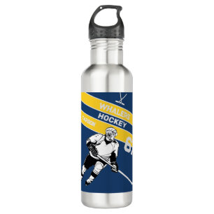 Personalisiert Hockey Wasserflasche Edelstahlflasche