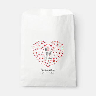 Personalisiert Hole Lotta Liebe Donut Fvor Bags Geschenktütchen