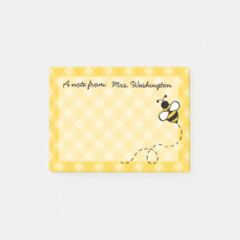 Personalisiert Honey Bee Post It Notes Post-it Klebezettel