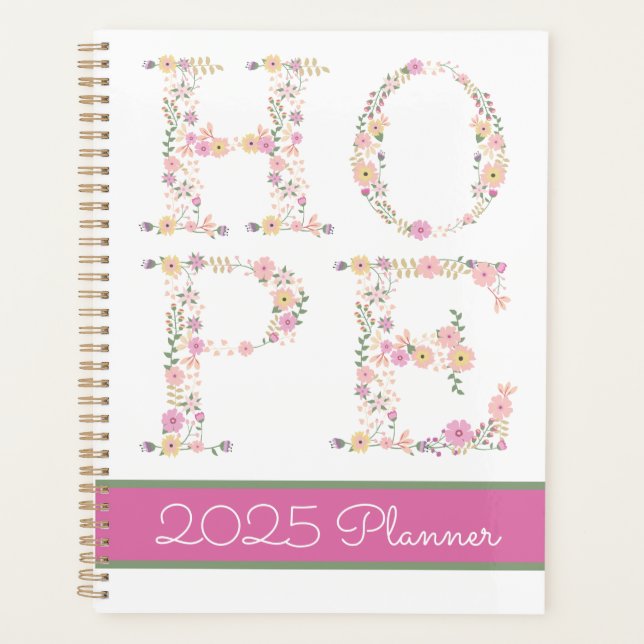 Personalisiert HOPE Planer (Vorderseite)