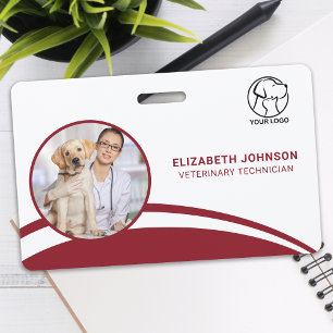 Personalisiert Hospital Employee Foto ID Abzeichen Ausweis