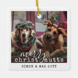 Personalisiert Hunde Hunde Foto Weihnachten Weihna Keramikornament