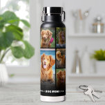 Personalisiert Hunde Mama Foto Trinkflasche<br><div class="desc">Personalisierter Bester Hund Mama 9 Foto Collage Wasser Flasche. Diese wohlempfundene Wasserflasche ist eine perfekte Art, die Hundemutter in deinem Leben zu feiern. Mit einer Collage von neun hochgeschätzten Fotos verbindet diese Flasche geliebte Erinnerungen für eine berührende, alltägliche Erinnerung. Am unteren Rand wird die Mama "Bester Hund" in einem lustigen...</div>