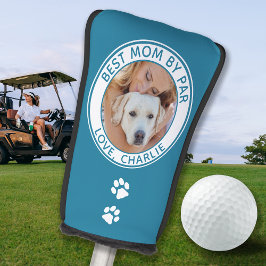 Personalisiert Hunde Mama Modernes Foto Golf Headcover