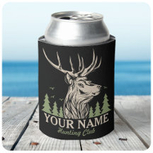Personalisiert Hunter Deer Elk Antler Jagdclub
