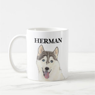 Personalisiert Husky Dog Kaffeetasse