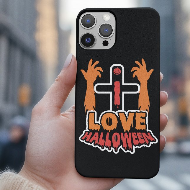 Personalisiert I Liebe Halloween Case-Mate iPhone Hülle (Von Creator hochgeladen)