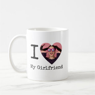 Personalisiert I Liebe Meine Freundin/Freundin Cus Kaffeetasse