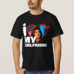 Personalisiert I Liebe My - Foto Herz T-Shirt<br><div class="desc">Custom Personalisiert One Of A Kind Foto Heart Shirts von Ricaso - Liebe Herz Foto Template Design .. einfach fügen Sie Ihr eigenes Foto zu diesem großen maßgeschneiderten T - Shirt mit fett I LIEBE MY (fügen Sie Ihren eigenen Text oder verlassen, wie es ist) einfach zu personalisieren .. anpassbare...</div>