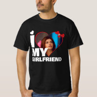 Personalisiert I Liebe My - Foto Herz