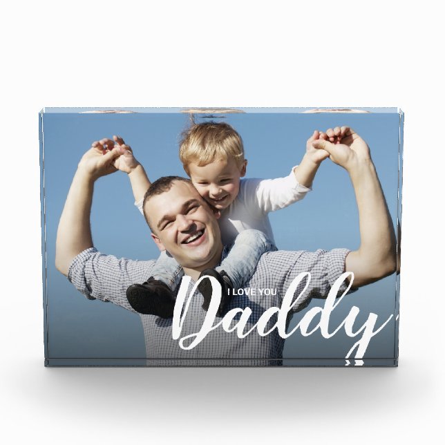 Personalisiert I Liebe Sie Daddy Custom Foto (Vorderseite)