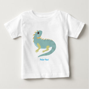 Personalisiert Iguana Lizard Baby T - Shirt