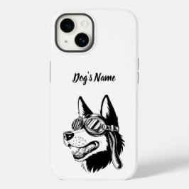 Personalisiert Ihr deutsches Schäferhund Foto & Na Case-Mate iPhone 14 Hülle