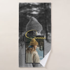 Personalisiert IHR Foto/Foto Handtuch Badehandtuch