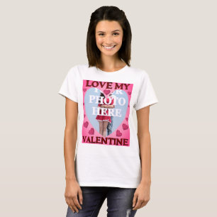 Personalisiert IHR FOTO Valentine T-Shirt
