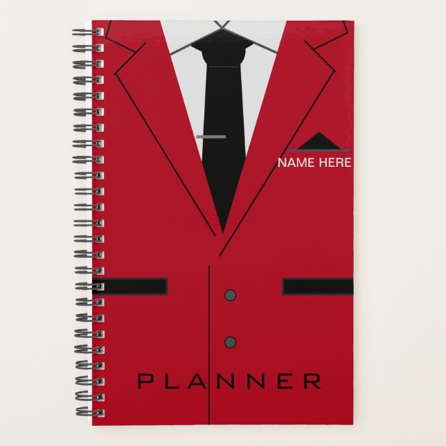 Personalisiert Ihr Name Business Planer Funny (Vorderseite)