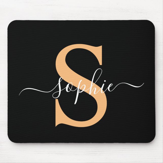 Personalisiert Ihr Name, Individuelle Name, Geburt Mousepad (Vorne)