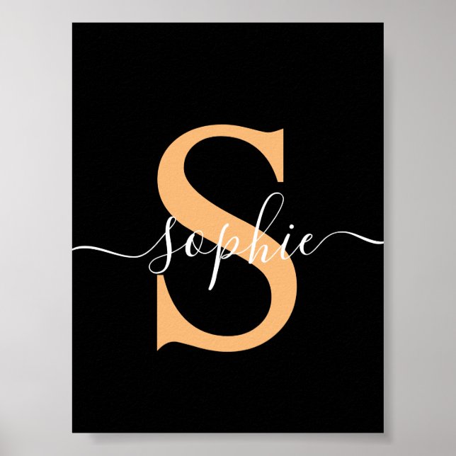 Personalisiert Ihr Name, Individuelle Name, Geburt Poster (Vorne)