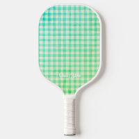 Personalisiert Ihr Name Ken Green Gingham