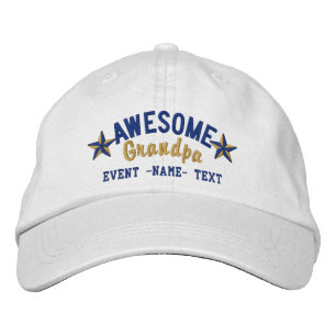 Personalisiert Ihr Name Phantastisch Opa Stickerei Bestickte Baseballkappe