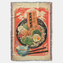 Personalisiert Ihr Name Ramen Blanket
