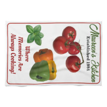 Personalisiert "Ihren Namen hinzufügen" Küchentüch