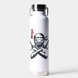 Personalisiert Ihren Namen Ninja Wasserflasche Trinkflasche
