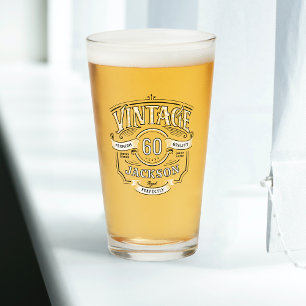 Personalisiert in jedem Alter - Vintage gealtert b Glas