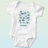 Personalisiert Individuelle Name Fun Dinosaurier