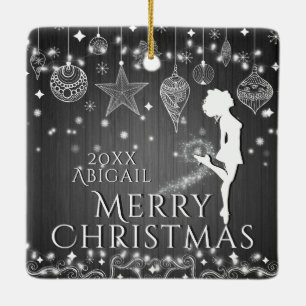Personalisiert Irish Dance Frohe Weihnachten Keramikornament