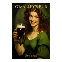 Personalisiert Irish Pub Sign | St. Patrick's Day