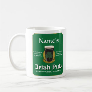 Personalisiert Irish Pub Tasse