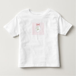 Personalisiert Isla Baby Girl Kinderzimmer Bow&Gin Kleinkind T-shirt