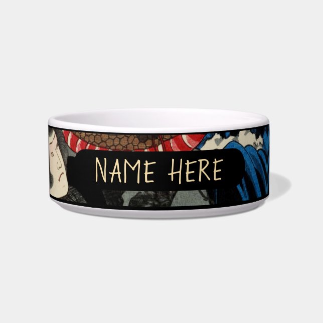 PERSONALISIERT JAPANESE SAMURAI NAPF (Vorderseite)