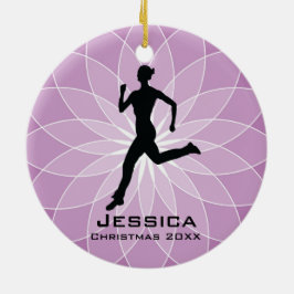 Personalisiert Jogger Runner Ornament
