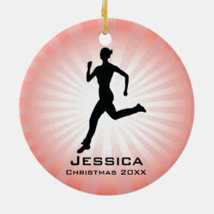 Personalisiert Jogger Runner Ornament