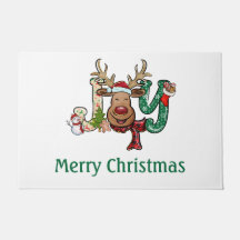 Personalisiert Joy Reindeer Fun Weihnachtsfest