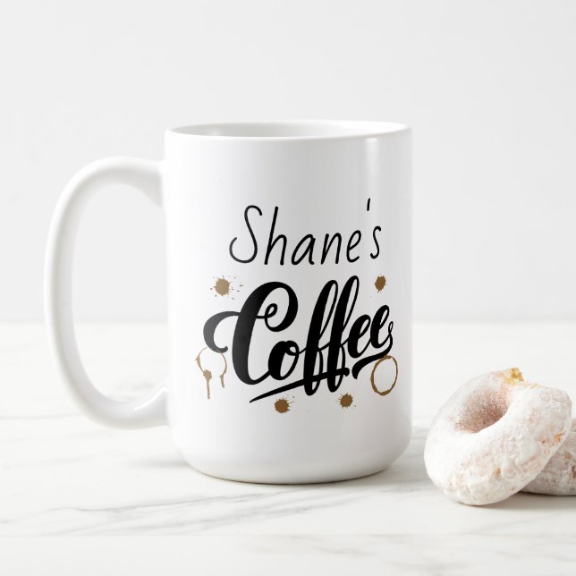 Personalisiert  kaffeetasse (Mit Donut)