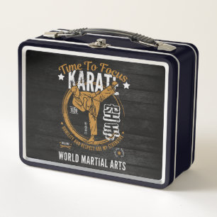 Personalisiert Karate Lunchbox