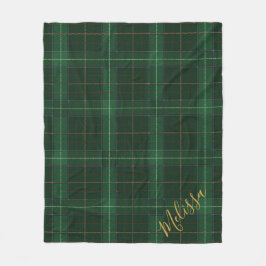 Personalisiert Karierter Clan Walsh Tartan Fleecedecke